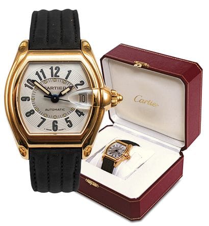 CARTIER ''ROADSTER''
Bracelet watch of man...