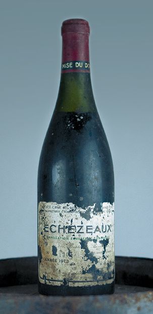 A bottle of ECHEZEAUX
Grand Cru 1973,
Domaine...
