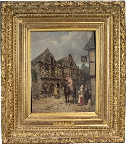 Louis - Emile BENASSIT (London 1833 - Jouarre...