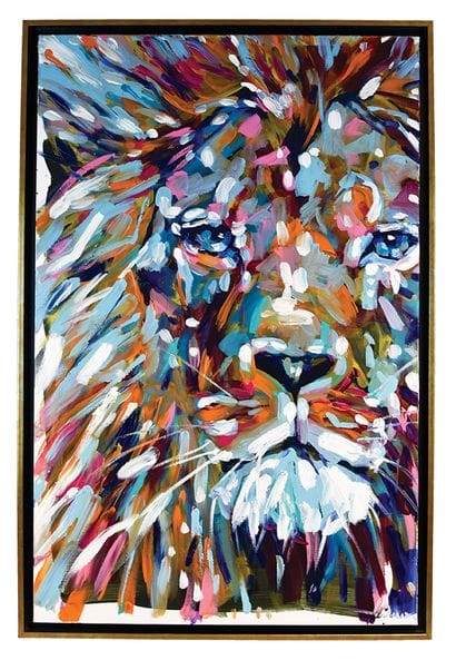 Louise GROUX
Lion
Acrylic on canvas, signed...