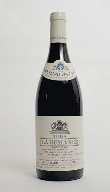 A bottle of
LA ROMANEE Grand Cru 1998,
Domaine...