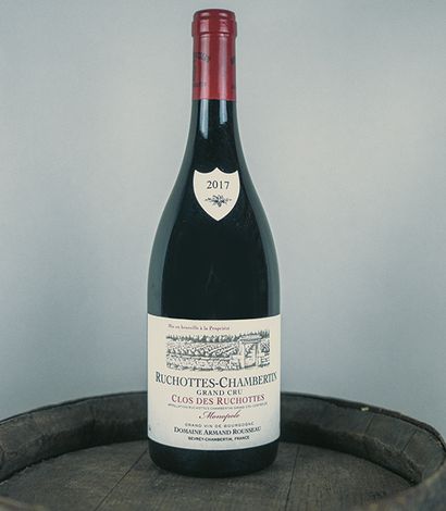A bottle of RUCHOTTES-CHAMBERTIN
Grand Cru...