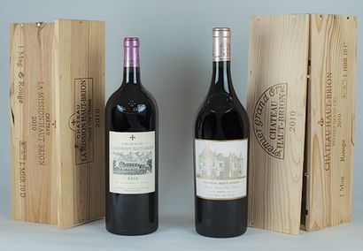Lot including :
a magnum of Château La MISSION...