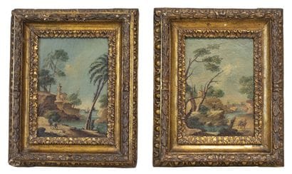 VENITIAN SCHOOL circa 1750
Landscape with...