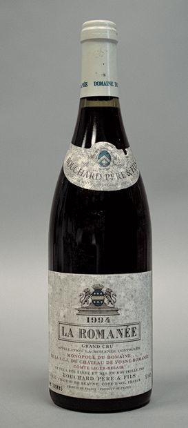 A bottle of
LA ROMANEE Grand Cru 1994,
Domaine...