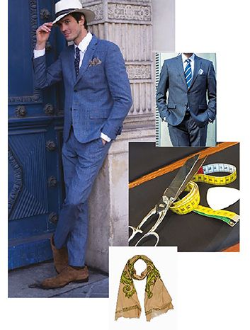 BERTEIL
Lot including :
A suit for men entirely...