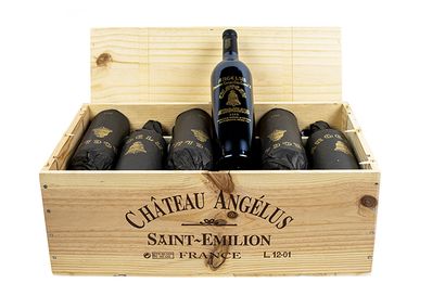 Twelve bottles of Chateau ANGELUS 2012 in...