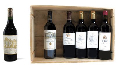 Lot including :
A bottle of Château HAUT-BRION...