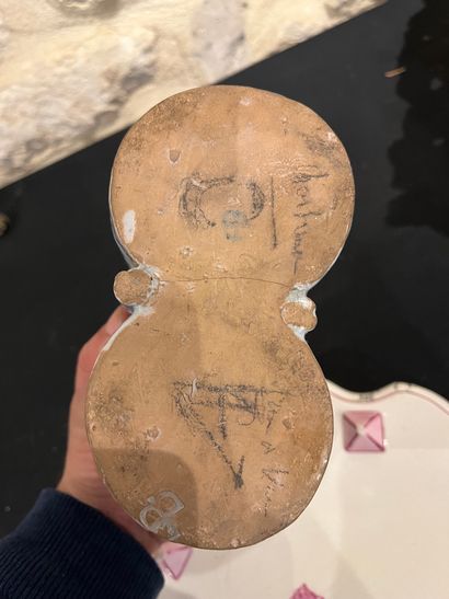 Lot including a rectangular dish decorated...