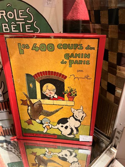 Lot of two children's books: 
RABIER Benjamin...