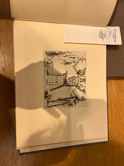 D'ou venons nous. Jean Lurçat. Le chat de...
