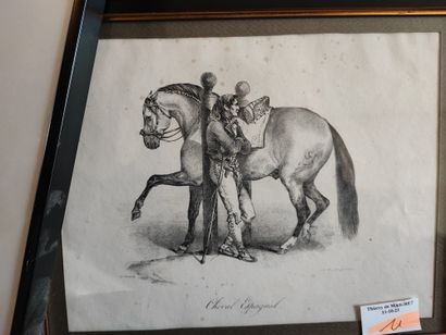 Mannette of miscellaneous frames including...