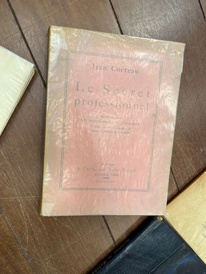 Set of 7 works by and after Jean Cocteau,...