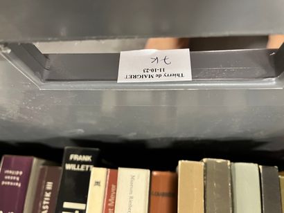 Two cases of art volumes including African...