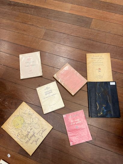 Set of 7 works by and after Jean Cocteau,...