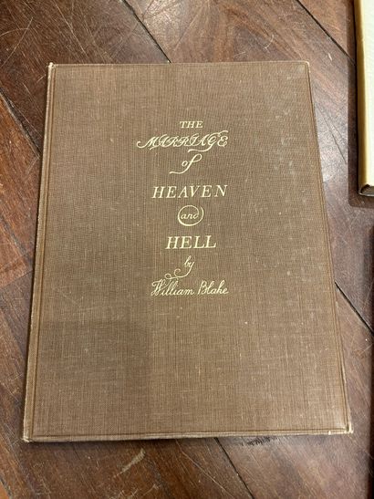 William BLAKE. 4 volumes. Marriage of Heaven...