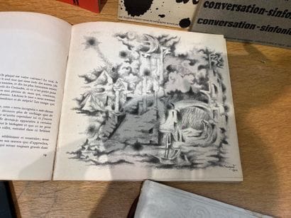 D'ou venons nous. Jean Lurçat. Le chat de...