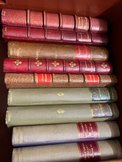 Two bound volumes. Amiel. Tristan Corbière....