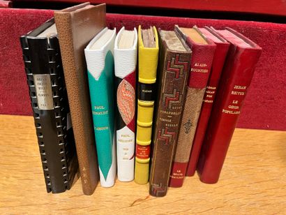 Lot of modern volumes. Claudine, Colette....