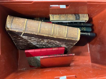 Two cases of bound volumes including Malraux,...