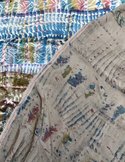 B Hélène KUHN FERRUZZI
Silk velvet panne...