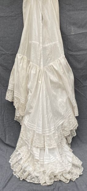 L Reunion: 4 long petticoats and one short...