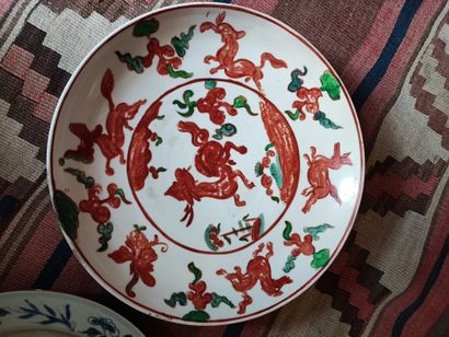 Lot de céramiques dans le goût de Chine,...