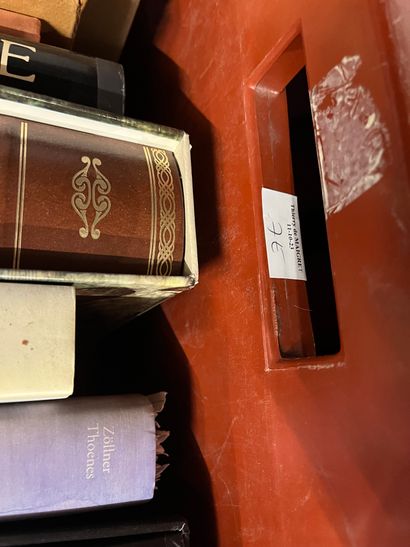 Two cases of art volumes including Tiepolo,...