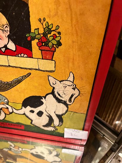 Lot of two children's books: 
RABIER Benjamin...