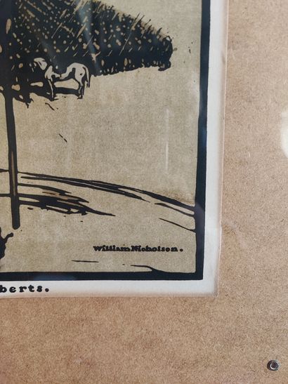William NICHOLSON (1872-1949)
Lord Roberts
Chromolithography...
