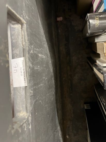 Two cases of art volumes including Ledoux,...
