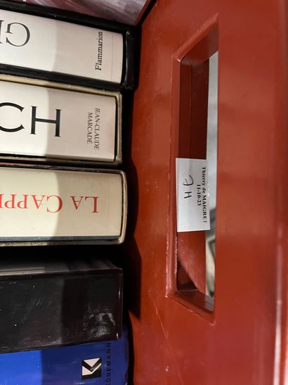 Two cases of art volumes including Malevitch,...
