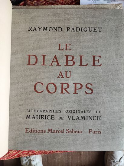 RADIGUET (Raymond) - 
Le diable au corps...