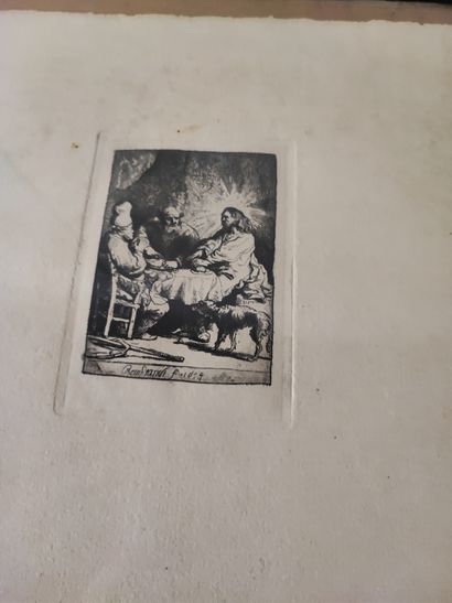 After REMBRANDT 
Three engravings
Ref 28...