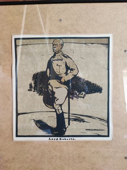 William NICHOLSON (1872-1949)
Lord Roberts
Chromolithography...