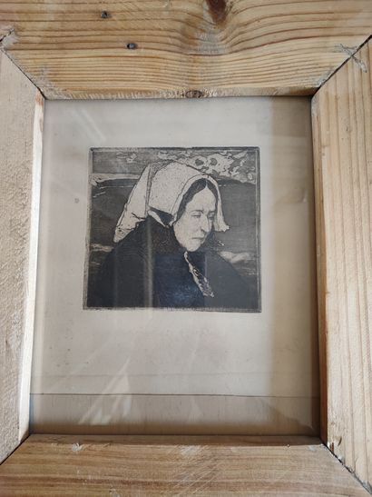 Lot d'encadrés (reproductions et estampes)...