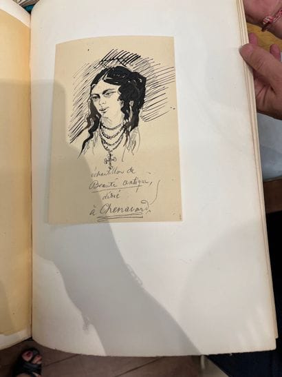 Drawings by Baudelaire Fac simile Jacomet...