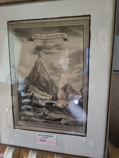 Lot of about 25 framed reproductions and...