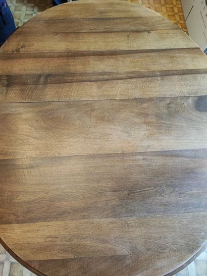Walnut dining room furniture 
Circa 1925...