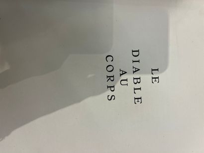 RADIGUET (Raymond) - 
Le diable au corps...
