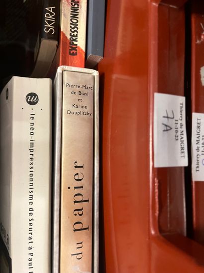 Two cases of art volumes including ecole...