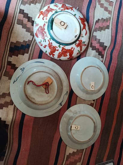 Lot de céramiques dans le goût de Chine,...