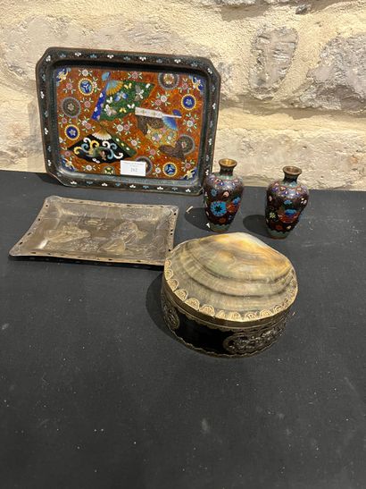 JAPAN or Southeast Asia
Two small trays,...