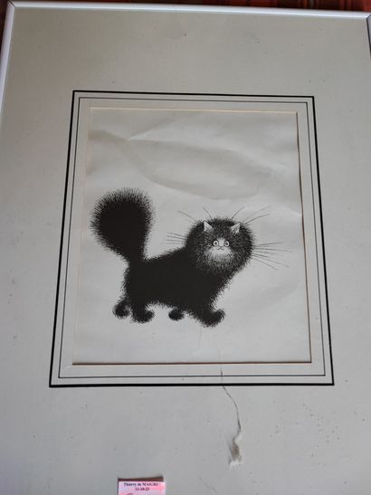 Set of approximately 14 reproductions, framed...