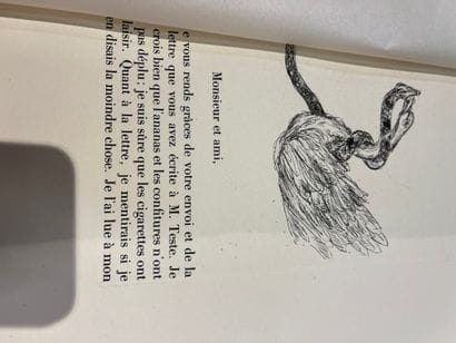 Series of engravings from the book Monsieur...