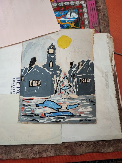 Lot of posters and photographs including...