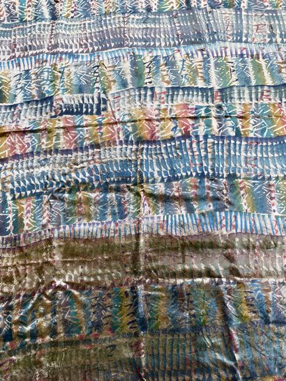 B Hélène KUHN FERRUZZI
Silk velvet panne...