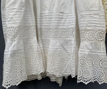L Reunion: 4 long petticoats and one short...