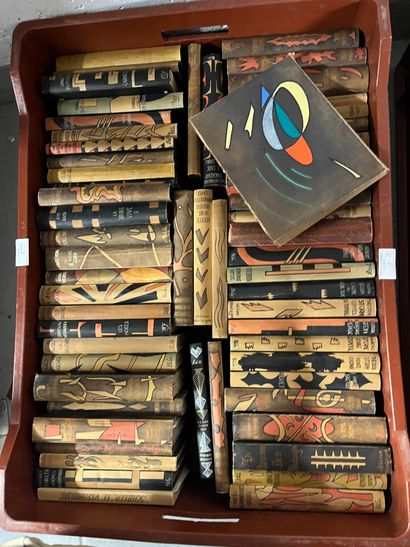 3 sleeves including bound and paperback volumes...