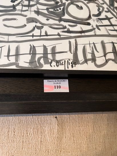 Ecole XXème
Table dressée
Encre
Signée en...